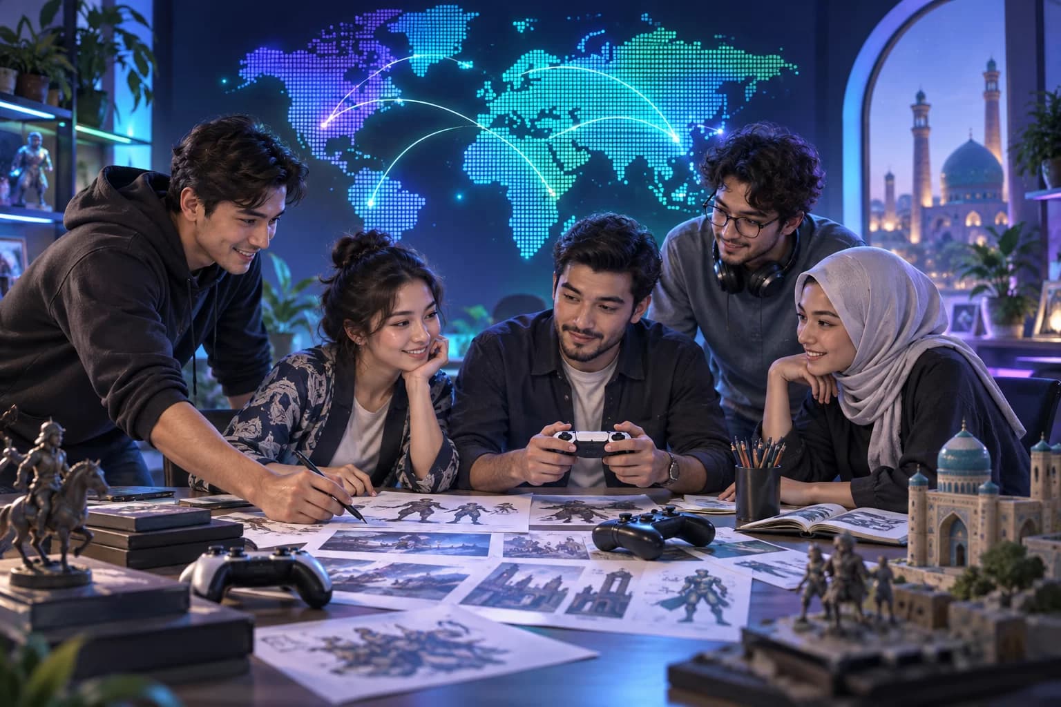 Mahalliy o‘yin studiyasi jamoasi global bozor uchun loyiha yaratmoqda