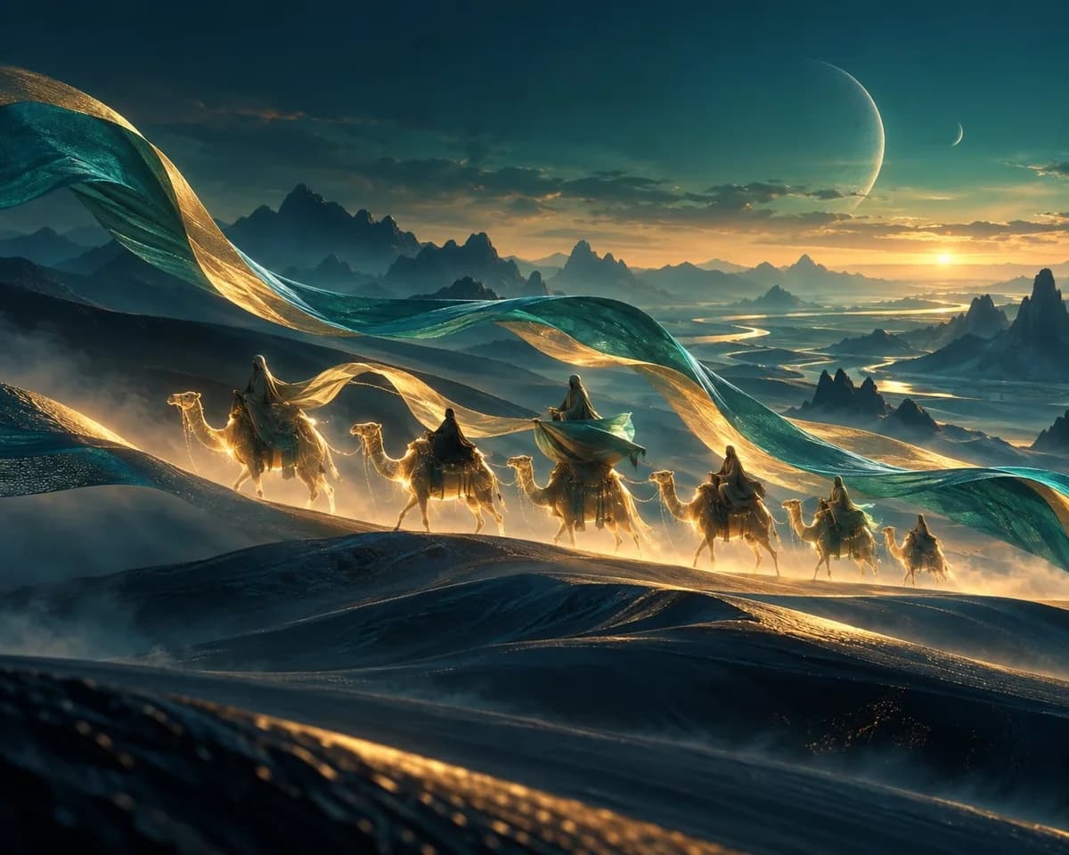 Silk Road Dreams loyihasidan sahna