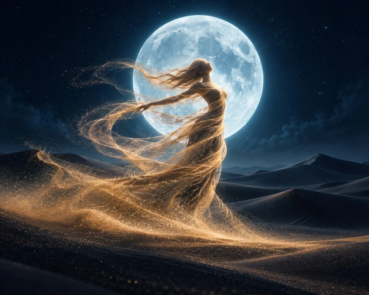 MOON DUST loyihasi muqovasi