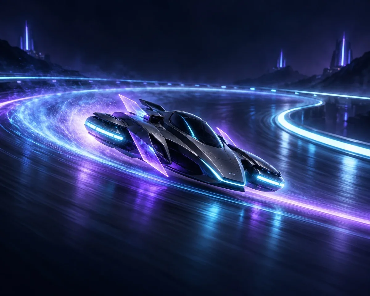 NEON DRIFT loyihasi muqovasi