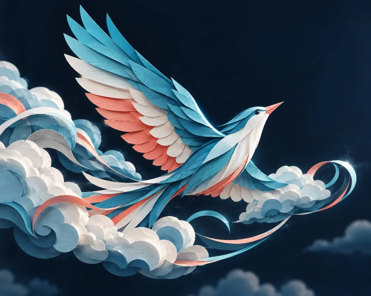 PAPER SKY loyihasi muqovasi