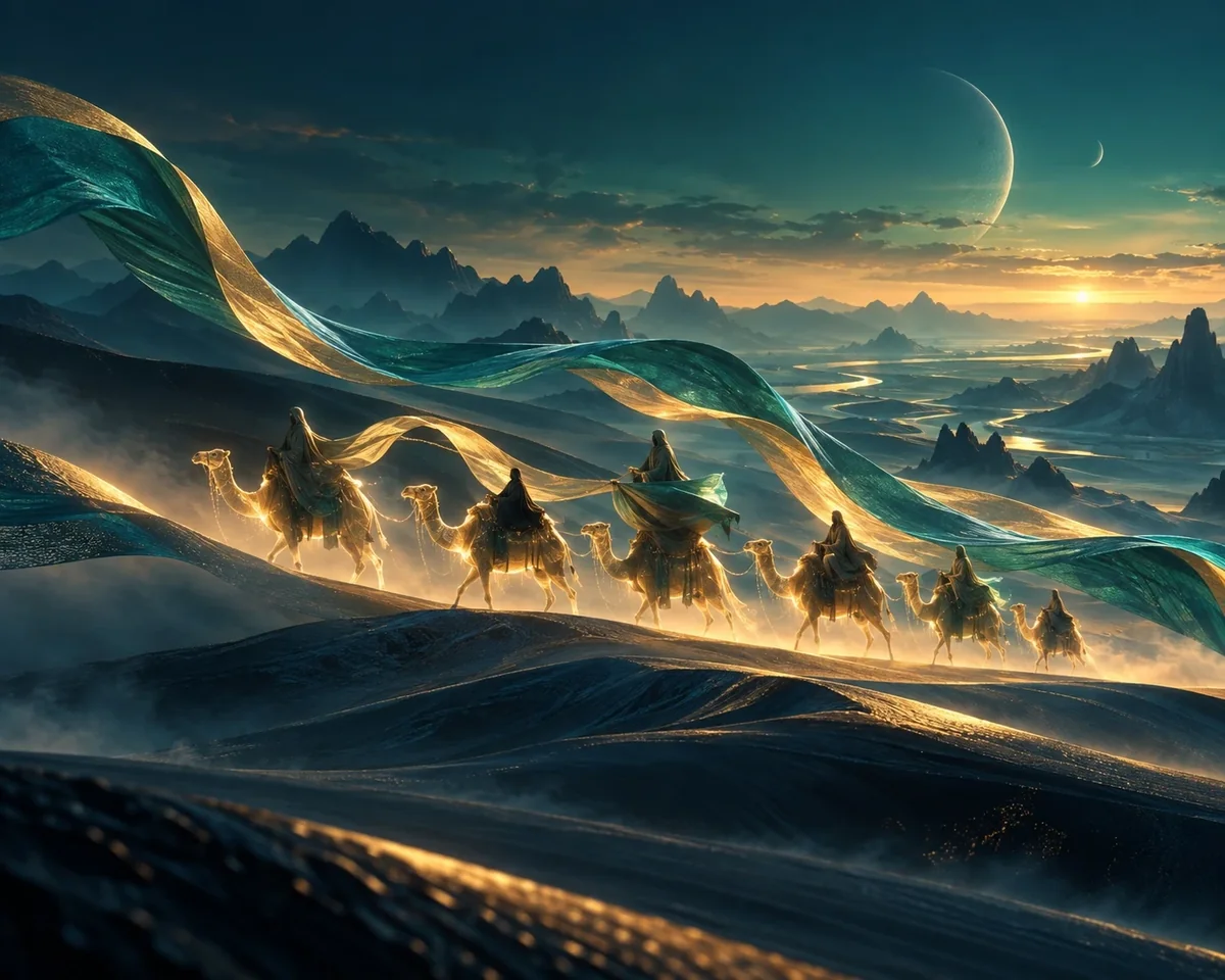 SILK ROAD DREAMS loyihasi muqovasi